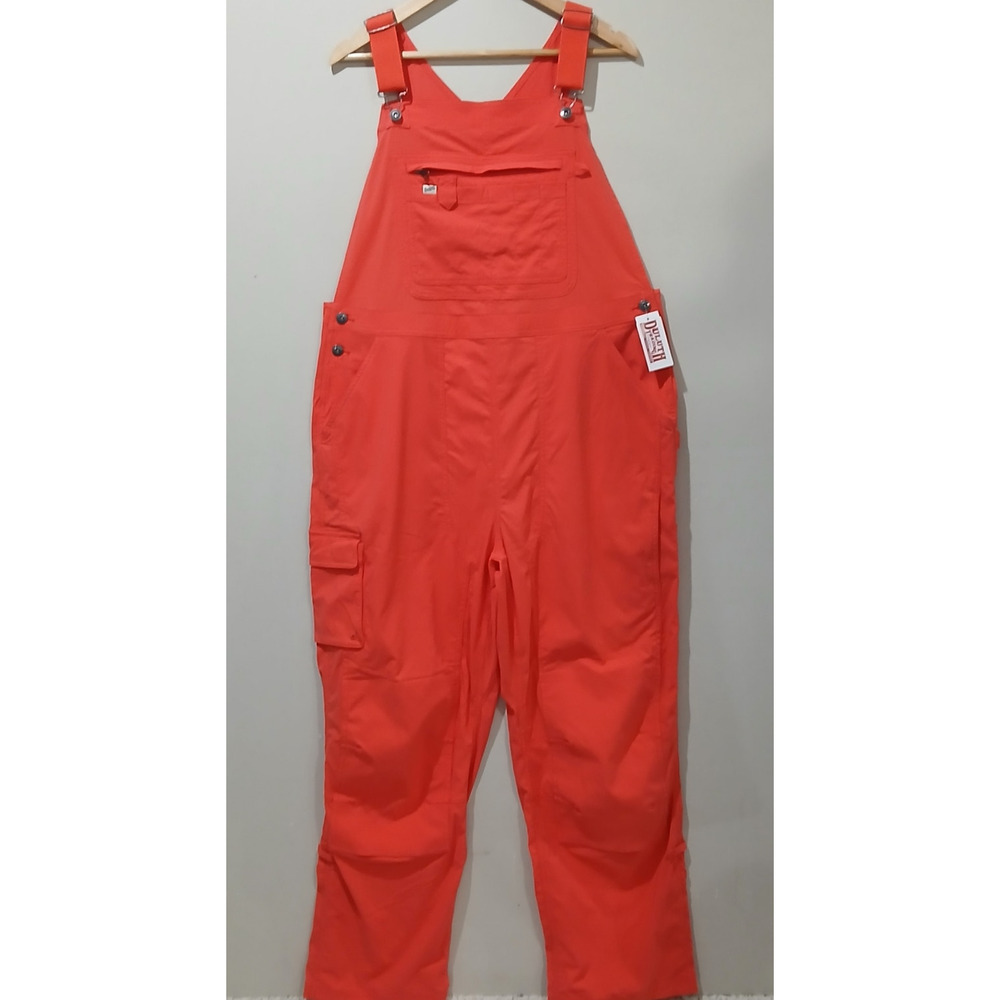 Duluth Trading Co Women's coral overalls